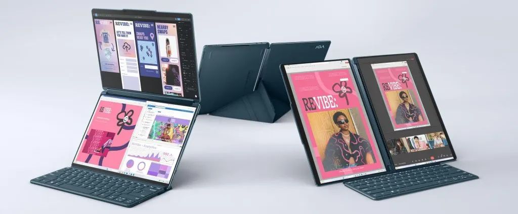 2024款联想Yoga Book 9i发布：延续双屏OLED，支持AI美化笔记功能