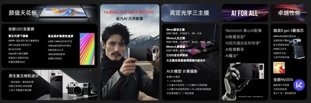 AI FOR ALL 努比亚“三机齐发” 迈向全民AI时代