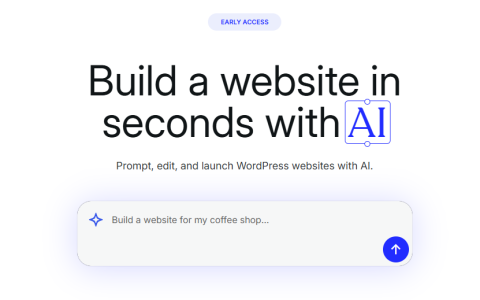 WordPress AI建站工具震撼上线：一句话打造专属网站，零门槛！