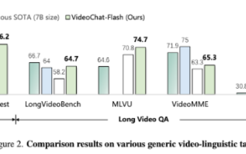 中国科研团队重磅发布VideoChat-Flash 长视频处理速度提升100倍