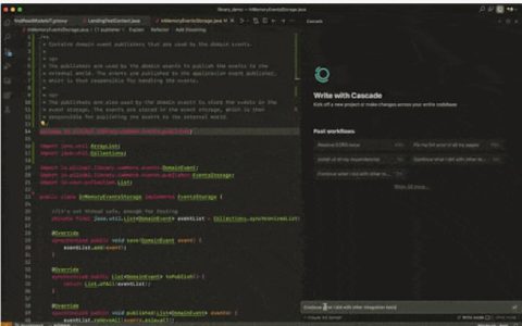 Codeium推出智能IDE Windsurf：支持下文感知、命令执行