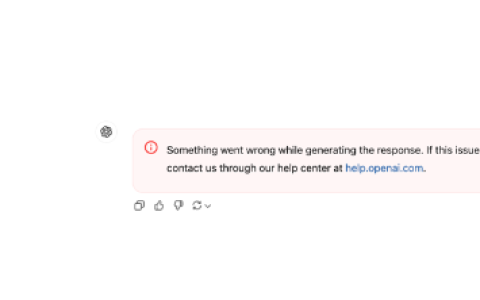​ChatGPT搜索功能上线几天出现短暂故障，用户不满错误提示