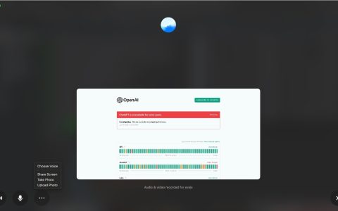 OpenAI macOS 应用重磅更新：语音界面终于支持图片上传！