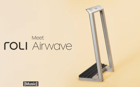 这个AI系统太会整活了！Roli Airwave用AI和手势追踪教人轻松学钢琴