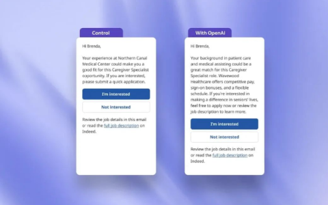 Indeed与OpenAI合作：求职过程变得更加精准和人性化