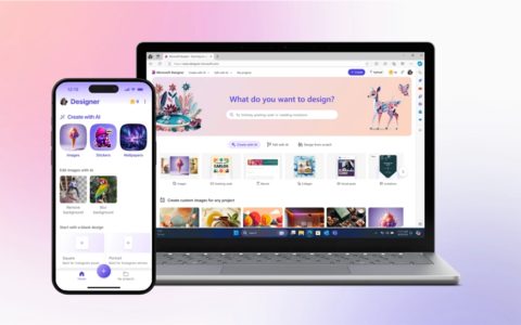 微软推出 AI 设计师应用 Designer 预览版 支持多平台使用