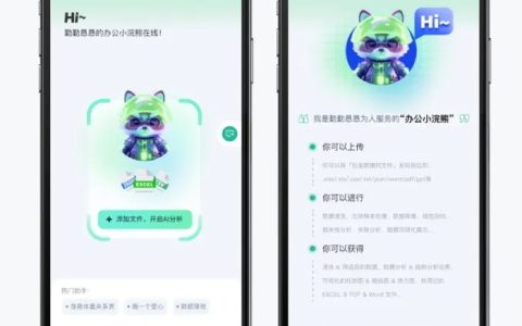 商汤「办公小浣熊」上线微信小程序版“Raccoon智能助手”