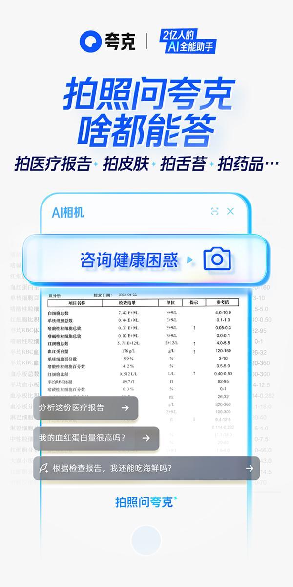 夸克AI超级框升级 “拍照问夸克” 功能，开启智能视觉搜索新时代
